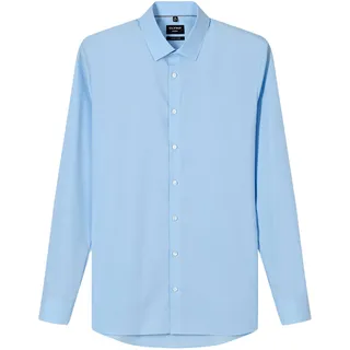 Olymp Businesshemd Langarm No.Six,Einfarbig,super Slim,Urban Kent - 40