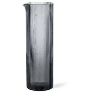 Gläser/Karaffen ferm LIVING, Grau, Glas - 25.5
