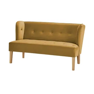 switch Küchensofa Webstoff  Astonia ¦ gelb ¦ Maße (cm): B: 160 H: 88 T: 74.5