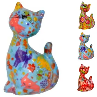 netproshop Spardose Katze Caramel aus Keramik Pomme Pidou Größe S ca. 8x7x13 cm, Auswahl:Cat