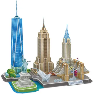3D Puzzle - Puzzle New York 3D Puzzle Kinder Und 3D Puzzle Erwachsene, 3D Puzzle Mädchen, 3D Puzzle Mit 123 Teilen, Modelle Zum Zusammenbauen Von Erwachsenen