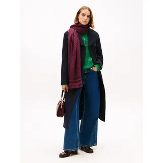 Tommy Hilfiger Schal mit Logo-Muster, Bordeaux, 1