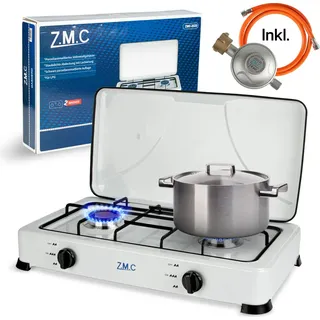ZMC Gaskocher Campingkocher 2-flammig
