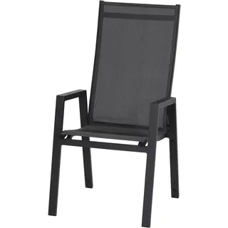 Siena Garden Savona High Back Gartenstuhl 57,5 x 64 x 112,5 cm anthrazit 1 St.