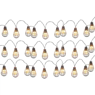 Nowa Lichterkette Kunststoff/Metall L 200 cm 30x LED warmweiß