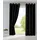 140 x 245 mit Raffhalter schwarz 2 St