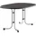 graphit/schieferdekor anthrazit oval