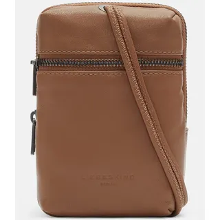 Liebeskind Berlin Mobile Pouch Umhängetasche Goat Leather Brown