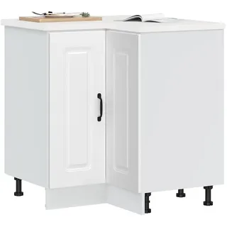 vidaXL Eckunterschrank Kalmar 0 x 0 x 0 cm Weiß