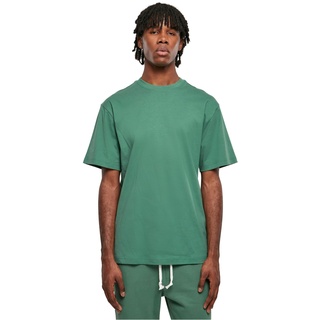 Urban Classics Herren T-Shirt Tall Tee, Oversized T-Shirt für Männer, Baumwolle, gerippter Rundhals, leaf, 5XL