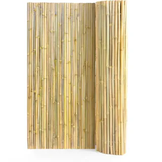 Vevor Bambus, 1,83 m h x 2,44 m l x 1,9 cm t, dekorativer Sichtschutz aus...
