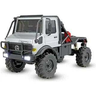 AMEWI Auto Unimog U4000 Scale Crawler 4WD CH RTR grau (1:18)