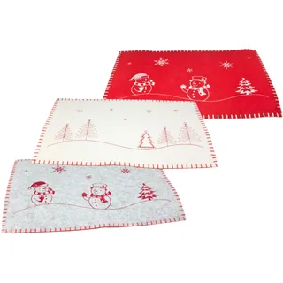 Tischset WEIHNACHTEN (LBH 44x30x1 cm) - LBH 44x30x1 cm