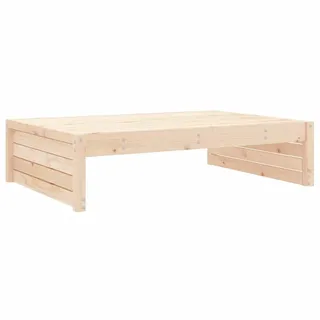 vidaXL Gartenhocker, Modular Gartenmöbel Lounge, Sitzhocker Hocker für Garten Terrasse Balkon, Holzhocker Fußhocker, Massivholz Kiefer