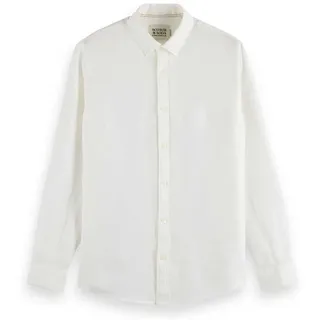 Scotch & Soda Herren Linen Button-down Shirt Shirt (1er Pack) - M