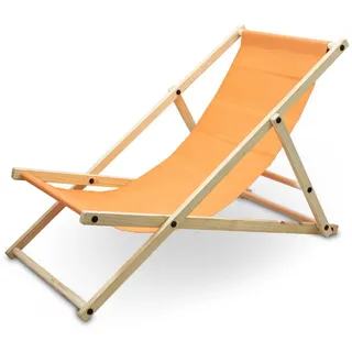 BITUXX Klappliege 122 x 60 x 82 cm Orange