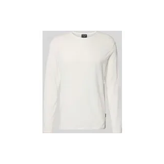 Regular Fit Pullover aus Baumwoll-Mix 'PROSPECT', Offwhite, XXL