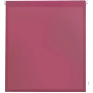Decorblind | EasyFix Rollo lichtdurchlässig ohne Werkzeug und ohne Bohren, Rollo: 52 x 180 cm Breite x Länge/Maße Stoff: 49 x 175 cm, Lila glatt, Jalousie für Fenster