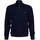 Casual Vollreißverschluss Pullover Evening Blue 3XL