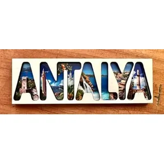Antalya Magnet Türkei Antalya Souvenir Antalya Fridge Magnet Türkei Souvenir Antalya Geschenk