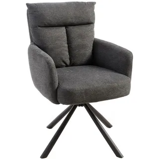Riess-Ambiente Armlehnstuhl Polyester grau 1