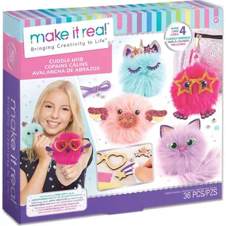 Make it Real Schlüsselanhänger-Bastelset "Make it Real" - Fluffy Friend