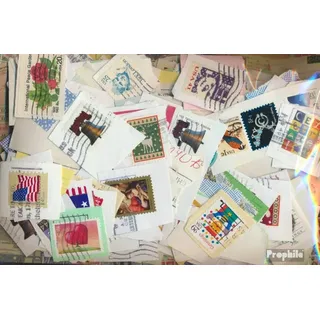 Prophila Collection USA 100 Gramm Kiloware gestempelt mit mindestens 10% Sondermarken (Briefmarken für Sammler)
