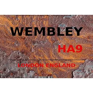 Schatzmix Blechschild London Street Sign Wimbledon London SW19 White Metallschild Wanddeko 20x30 tin Sign