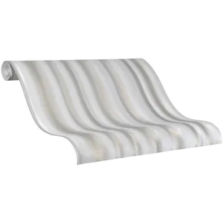 Vliestapete GLÖÖCKLER, beige (perlmuttfarben), B:0,7m L:10,05m, Vlies, Tapeten, moderne Tapete für Wohnzimmer Schlafzimmer Küche