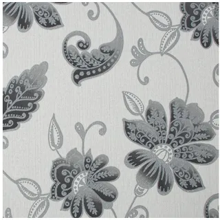 boutique luxury Vliestapete Juliet 10,05 x 0,52 m Dunkelblau/Weiß 34193