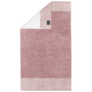 Cawö Gästehandtücher Gästetuch - Luxury Home, C Two Tone, 30x50 cm, Frottier rosa