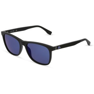 Lacoste L860SE Herren-Sonnenbrille Vollrand Eckig Bio-Kunststoff-Gestell, schwarz