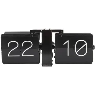 Karlsson Flip Clock No Case schwarz