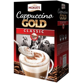 MOKATE Gold Cappuccino Classic - Geschmack Classic - Instantkaffee - Kaffeegetränk - Instantkaffee - Samtig und Aromatisch - Cremiger Kaffee - Getränk Kaffee - im Karton