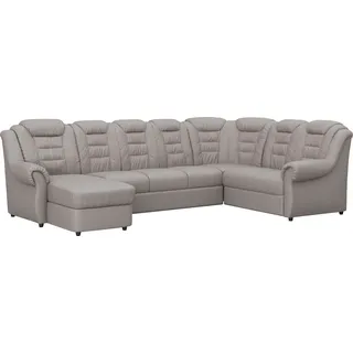 Home Affaire Wohnlandschaft U-Form Baumwolle 3-Sitzer Braun
