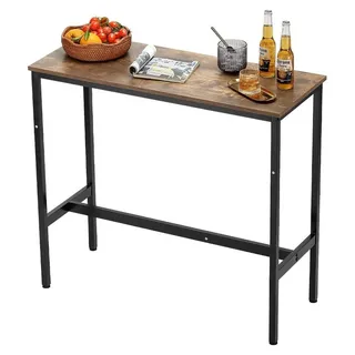 Vevor Bartisch 99,1 x 40,6 x 90,2 cm Braun/Schwarz