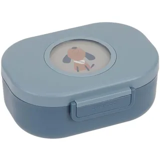 Lässig Style & Snack Lunchbox Pattern Party Blue/Green blaugrau