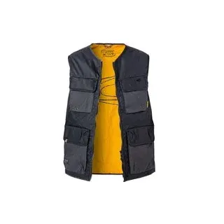 camel active Herren Weste blau unifarben, blau, Frühjahr/Sommer 2024