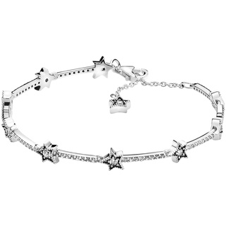 Pandora 598498C01 Damen-Armband Himmlische Sterne, 18 cm