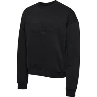 hummel Hmlboxy Crew Logo Sweatshirt Schwarz XS