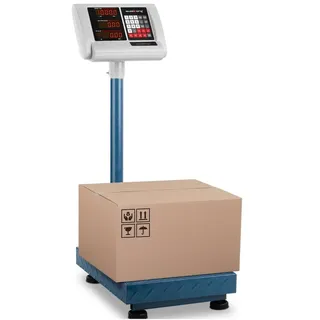 Steinberg Systems Plattformwaage 100 kg / 0,01 kg 40 x 30 cm klappbar LED / Plattformwaagen Steinberg Systems