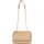 Umhängetasche Kunstleder Beige