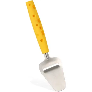Boska Käsehobel Mini Cheesy/bequeme Größe/Lochdesign/Edelstahl/Kunststoff/Gelb/Silber / 155 x 55 x 15 mm