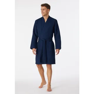 SCHIESSER Essentials Bademantel Blau M