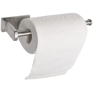 Toilettenpapierhalter Ohne Bohren, Selbstklebend Ohne Bohren Klorollenhalter Klopapierhalter Edelstahl Gebürstet für Küche und Badzimmer