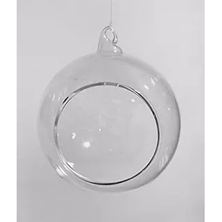 Glaskugel offen