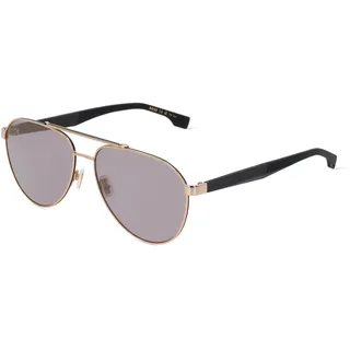 Boss 1485/S Herren-Sonnenbrille Vollrand Pilot Metall-Gestell, gold