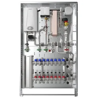 strawa Frischwasser-Wohnungsstation Friwara Hybrid WSHY1-FB63-Cu-UP-21 6 Hkr.