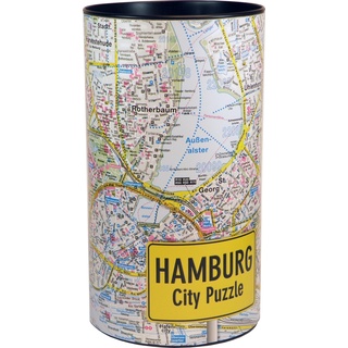 Hamburg City Puzzle 500 Teile  48 X 36 Cm