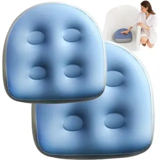 2 Teiliger Aufblasbarer Kindersitz Aufblasbare Kissen 4 Saugnäpfe Aufblasbare Sitzkissen Pvc Für Whirlpools Und Schwimmbäder Weiches, Bequemes Wh